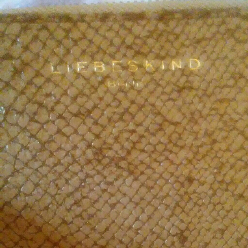 Woman snakeskin german brand wallet